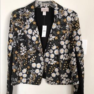 Loft Floral Blazer Jacket